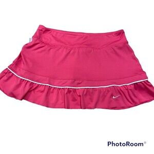 Nike Women's Skort Tennis Golf Dri Fit Pink Tennis Skirt Size L